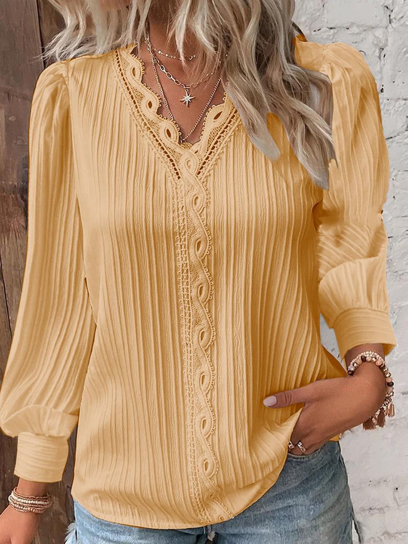 Elegant V Neck Shirt