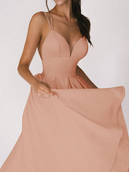 Elegant V-neck Dress