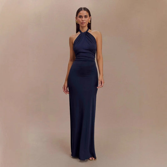 Robe Maxi Halter Slinky